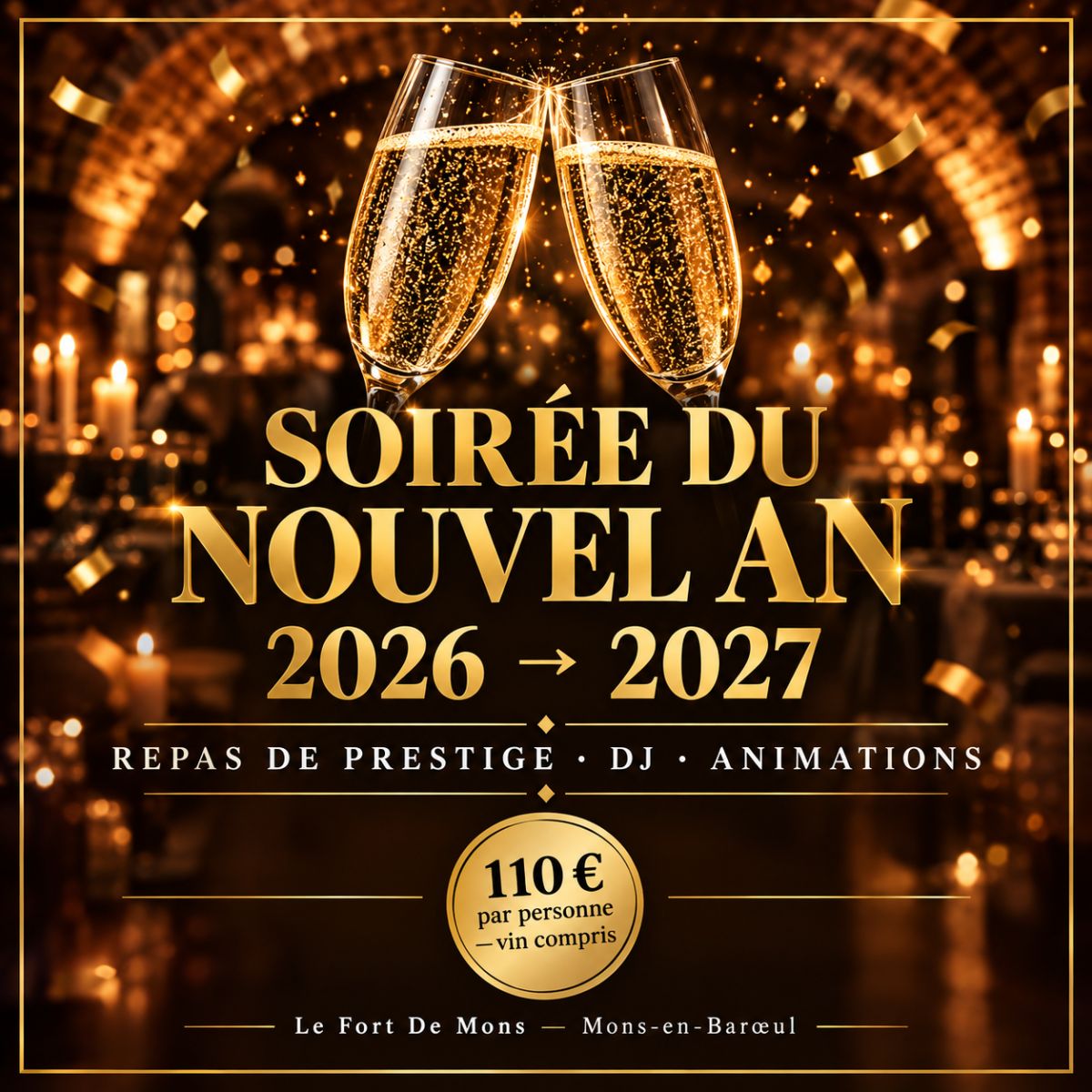 Soirée du Nouvel An 2026-2027