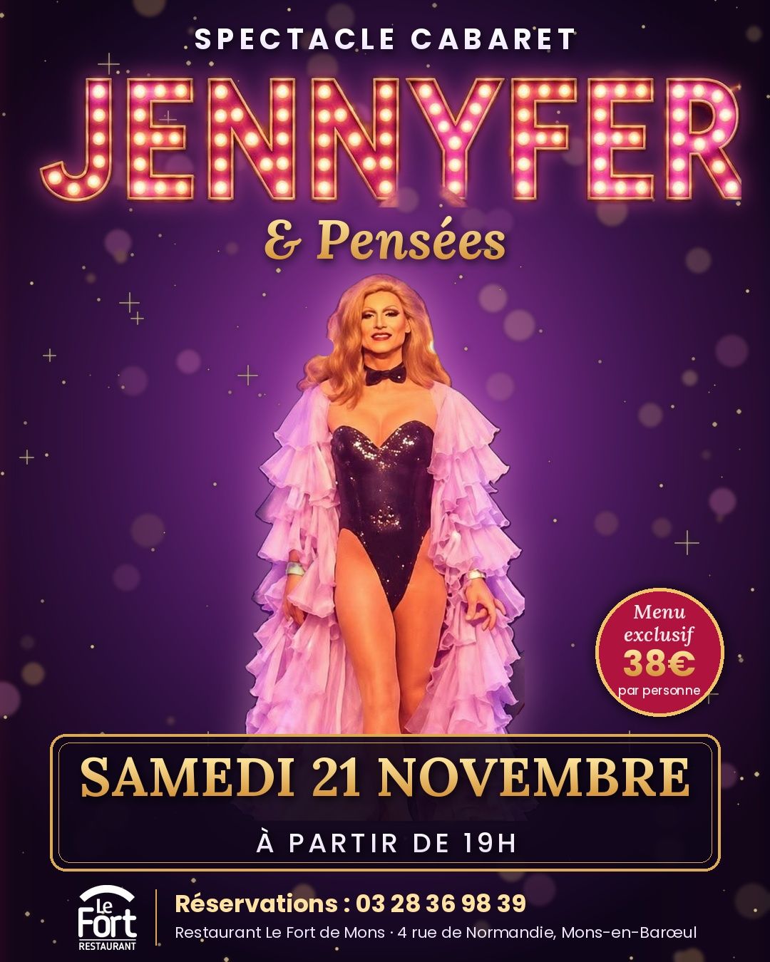 Soirée spectacle avec Jennyfer